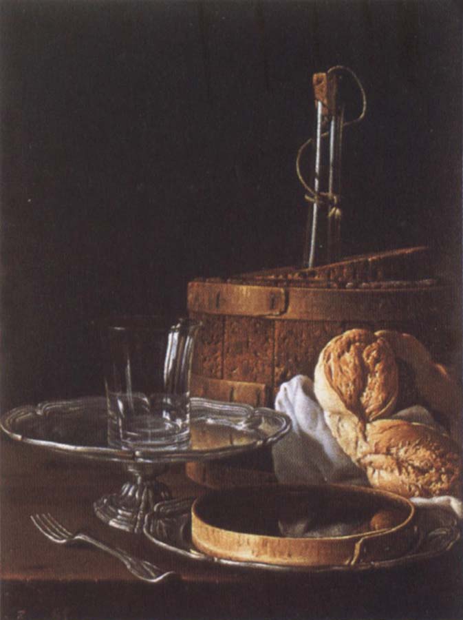 Still-Life with a Box of Sweets and Bread Twists